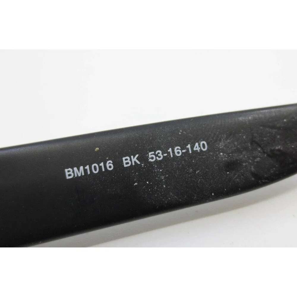 Blue Moon BM1016 BK 53-16-140 Matte Black Rectangular Eyeglasses Frames Mens